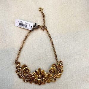 Patricia Nash - Gold Statement Necklace - NEW
